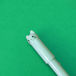 Caneta gato verde