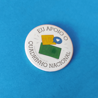 Boton - Eu apoio o quadrinho nacional